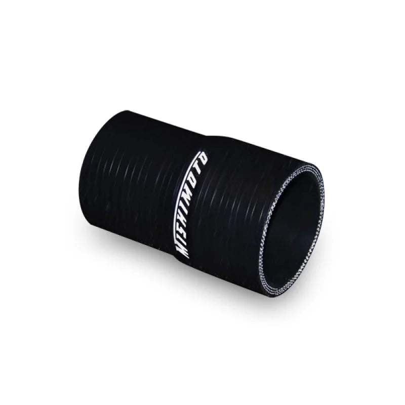 Mishimoto 2.0 to 2.25 Inch Black Transition Coupler - Side View