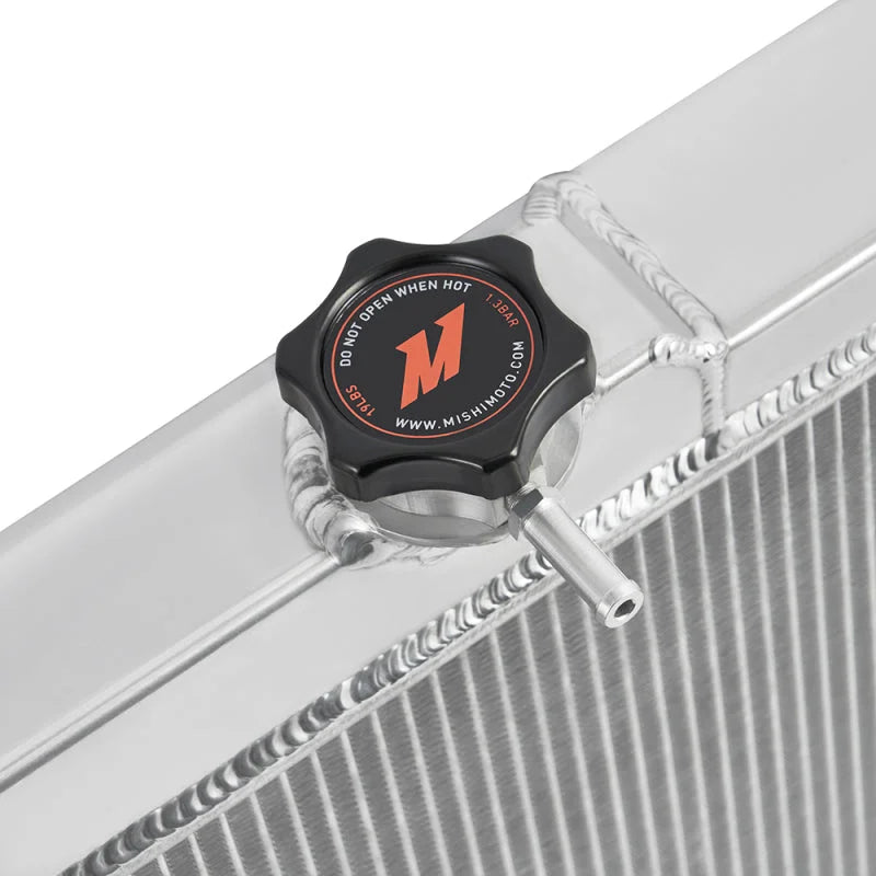 Mishimoto 2007+ Toyota Tundra 4.6/4.7/5.7L Performance Aluminum Radiator - Back View