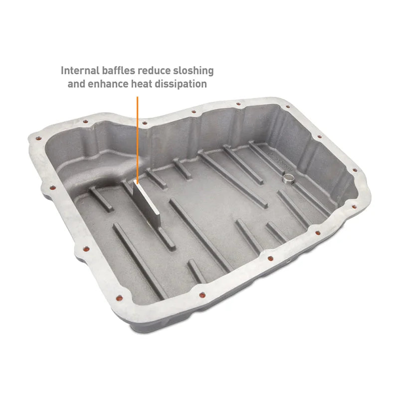 Mishimoto 2007.5 + Ram 6.7L Cummins 68RFE Transmission Pan - Cast - GR - Additional View 6
