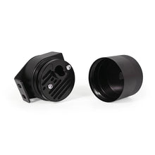 Load image into Gallery viewer, Mishimoto 2008-2010 Powerstroke Baffled Oil Catch Can Kit - Side View