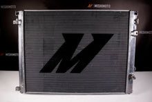 Load image into Gallery viewer, Mishimoto 2008-2016 Dodge Challenger R/T - SRT8 Hellcat Performance Aluminum Radiator - Back View