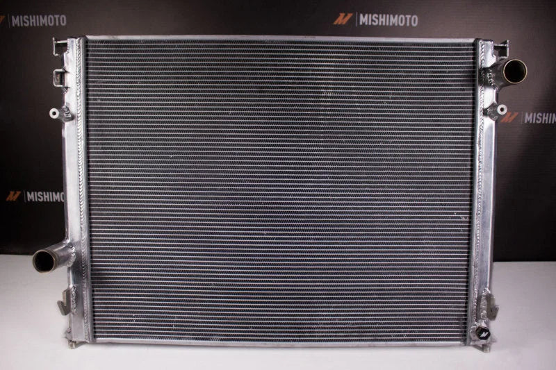 Mishimoto 2008-2016 Dodge Challenger R/T - SRT8 Hellcat Performance Aluminum Radiator - Installation View