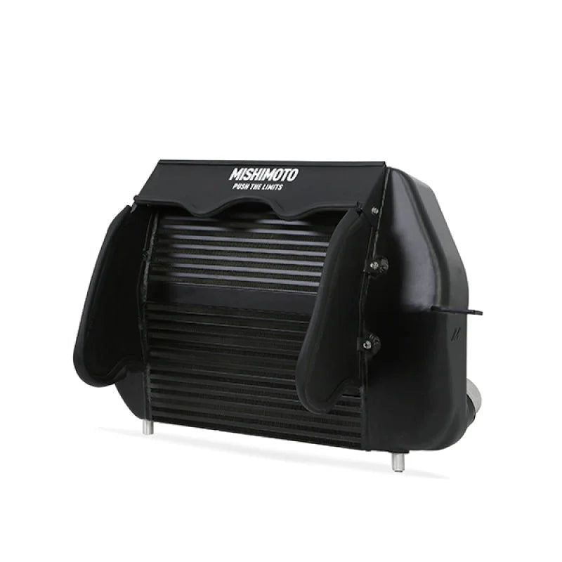 Mishimoto 2011-2014 Ford F-150 EcoBoost Intercooler - Black - Back View