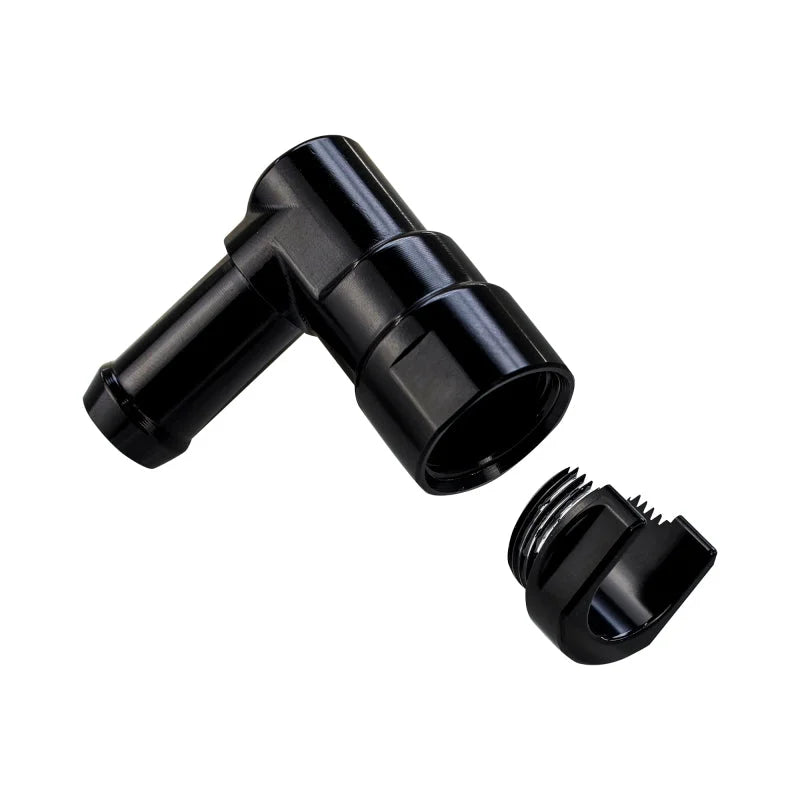 Mishimoto 2011+ Dodge Durango Heater Supply and Return Hose CNC Fitting Set - Installation View
