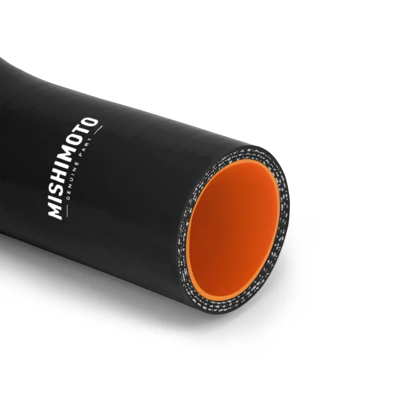 Mishimoto 2012+ Jeep Wrangler 6cyl Black Silicone Hose Kit - Side View