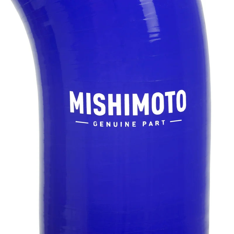Mishimoto 2012+ Jeep Wrangler 6cyl Blue Silicone Hose Kit - Back View