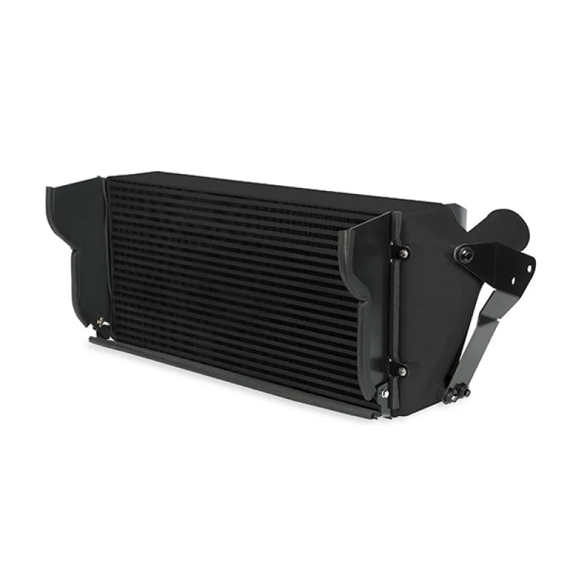 Mishimoto 2013+ Dodge Cummins 6.7L Intercooler Kit - Black - Side View