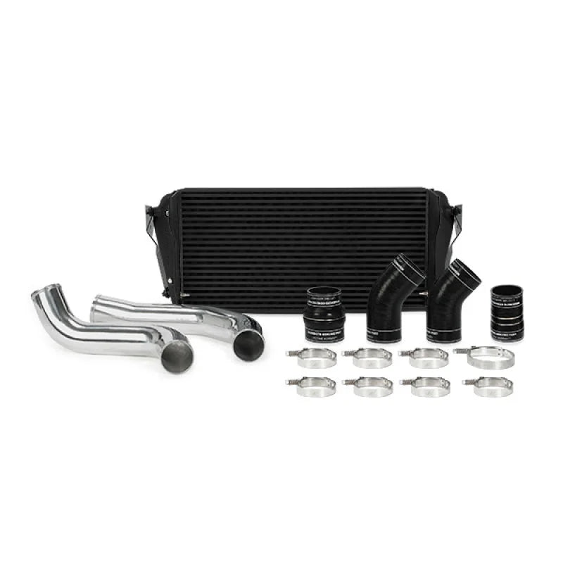 Mishimoto 2013+ Dodge Cummins 6.7L Intercooler Kit - Black - Installation View