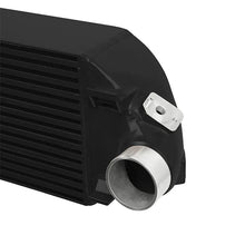 Load image into Gallery viewer, Mishimoto 2013+ Ford Focus ST Black Intercooler w/ Polished Pipes - Side View