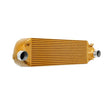 Load image into Gallery viewer, Mishimoto 2013+ Ford Focus ST Gold Intercooler w/ Black Pipes - Back View