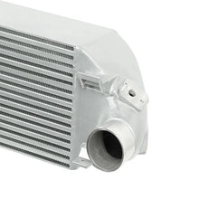 Load image into Gallery viewer, Mishimoto 2013+ Ford Focus ST Silver Intercooler w/ Black Pipes - Back View