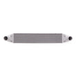 Load image into Gallery viewer, Mishimoto 2014-2016 Ford Fiesta ST 1.6L Front Mount Intercooler (Silver) Kit w/ Pipes (Black) - Back View