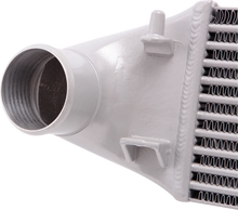 Load image into Gallery viewer, Mishimoto 2014-2016 Ford Fiesta ST 1.6L Front Mount Intercooler (Silver) Kit w/ Pipes (Silver) - Installation View