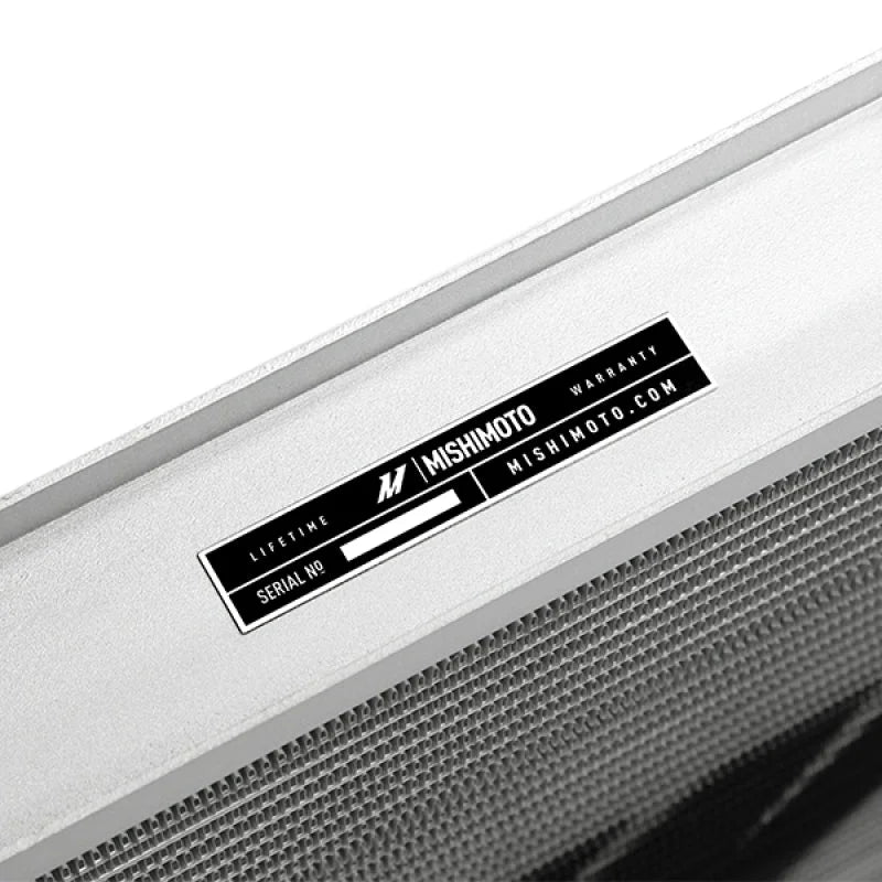 Mishimoto 2014+ Chevrolet Silverado 1500 V8 Aluminum Radiator - Back View