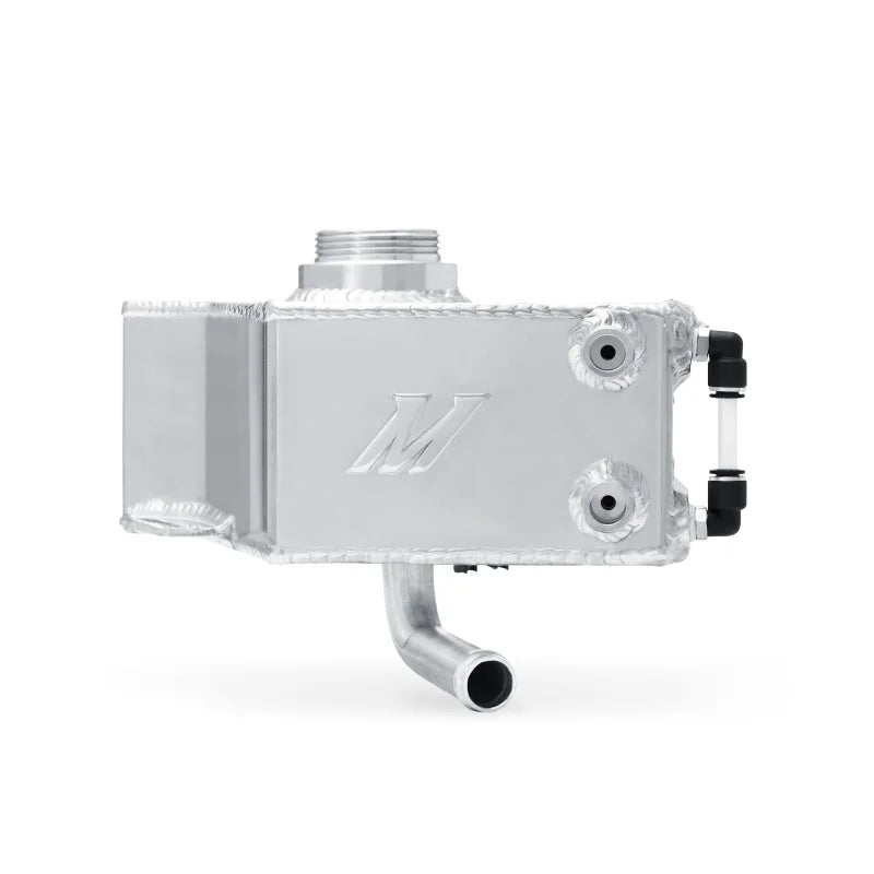 Mishimoto 2014+ Ford Fiesta ST Aluminum Coolant Expansion Tank - Polished - Back View