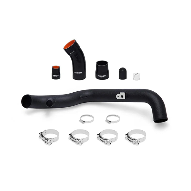 Mishimoto 2014+ Ford Fiesta ST Cold-Side Intercooler Pipe Kit - Wrinkle Black - Main Product View