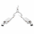 Load image into Gallery viewer, Mishimoto 2015-2016 Ford Mustang 2.3L EcoBoost Stainless Steel Cat-Back Exhaust - Back View