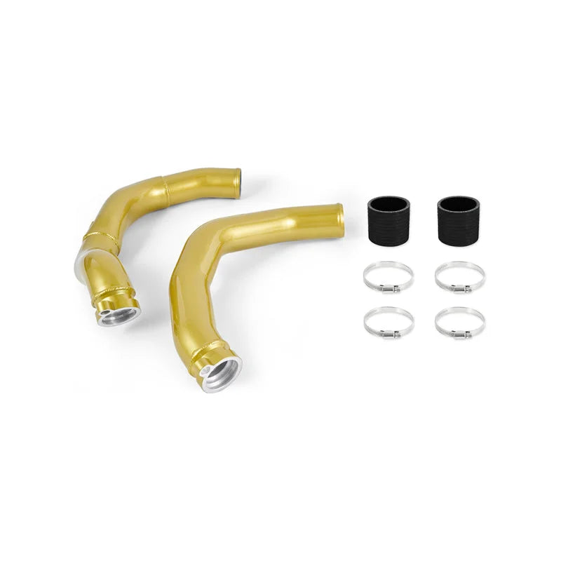 Mishimoto 2015-2020 BMW F80 M3/M4 Intercooler Pipe Kit Austin Yellow Metallic - Main Product View