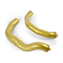 Load image into Gallery viewer, Mishimoto 2015-2020 BMW F80 M3/M4 Intercooler Pipe Kit Austin Yellow Metallic - Side View