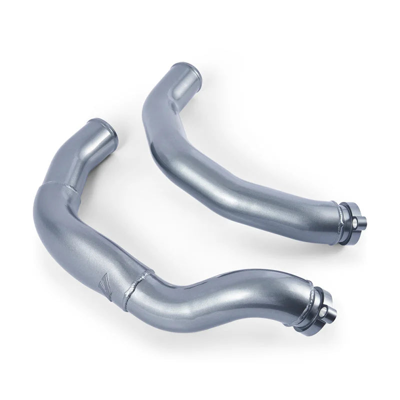 Mishimoto 2015-2020 BMW F80 M3/M4 Intercooler Pipe Kit Frozen Dark Gray Metallic - Detail View