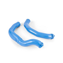 Load image into Gallery viewer, Mishimoto 2015-2020 BMW F80 M3/M4 Intercooler Pipe Kit Yas Marina Blue Metallic - Side View