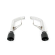 Load image into Gallery viewer, Mishimoto 2015+ Ford Mustang Axleback Exhaust Race w/ Black Tips - Back View