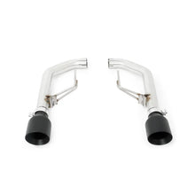 Load image into Gallery viewer, Mishimoto 2015+ Ford Mustang Axleback Exhaust Race w/ Black Tips - Back View