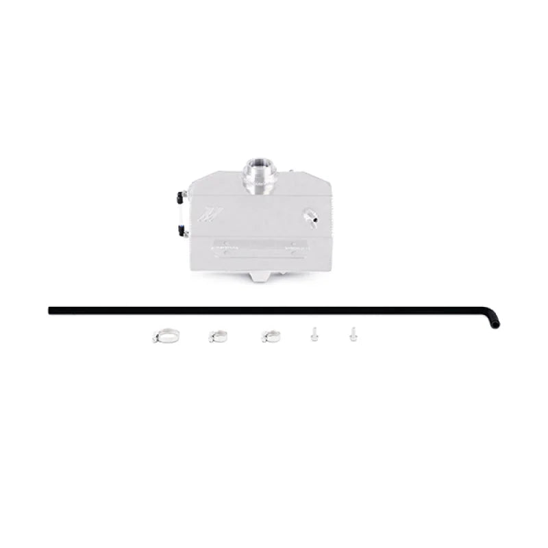 Mishimoto 2015 Ford Mustang EcoBoost / 3.7L / 5.0L  Aluminum Coolant Expansion Tank-Polished - Main Product View