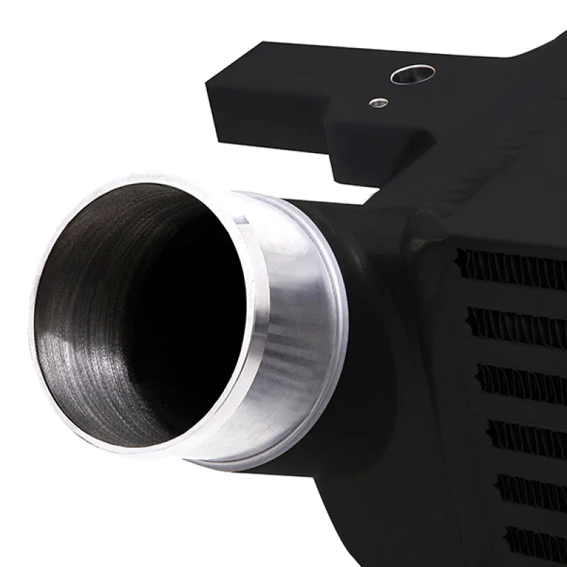 Mishimoto 2015 Ford Mustang EcoBoost Front-Mount Intercooler - Black - Back View