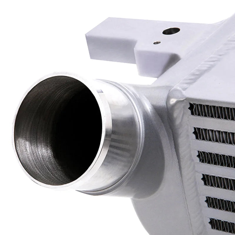 Mishimoto 2015 Ford Mustang EcoBoost Front-Mount Intercooler - Silver - Installation View