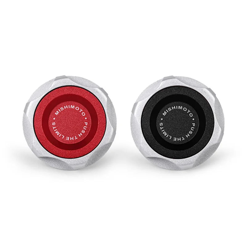 Mishimoto 2015+ Ford Mustang EcoBoost (Not For GT) /2013+ Ford Focus ST Oil Filler Cap - Black - Main Product View