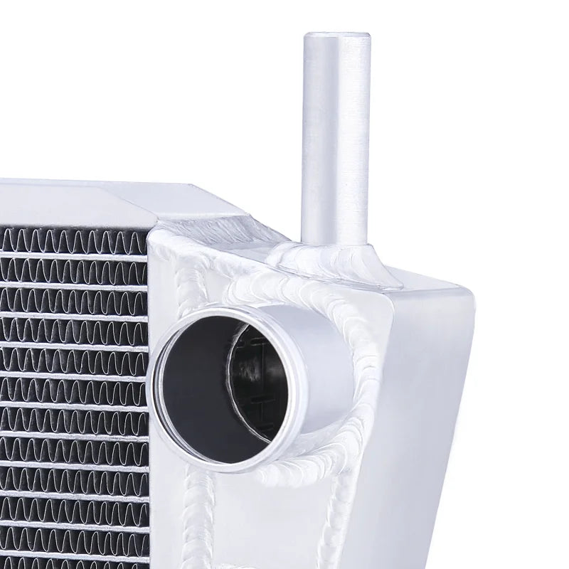 Mishimoto 2015+ Ford Mustang EcoBoost Performance Aluminum Radiator - Back View