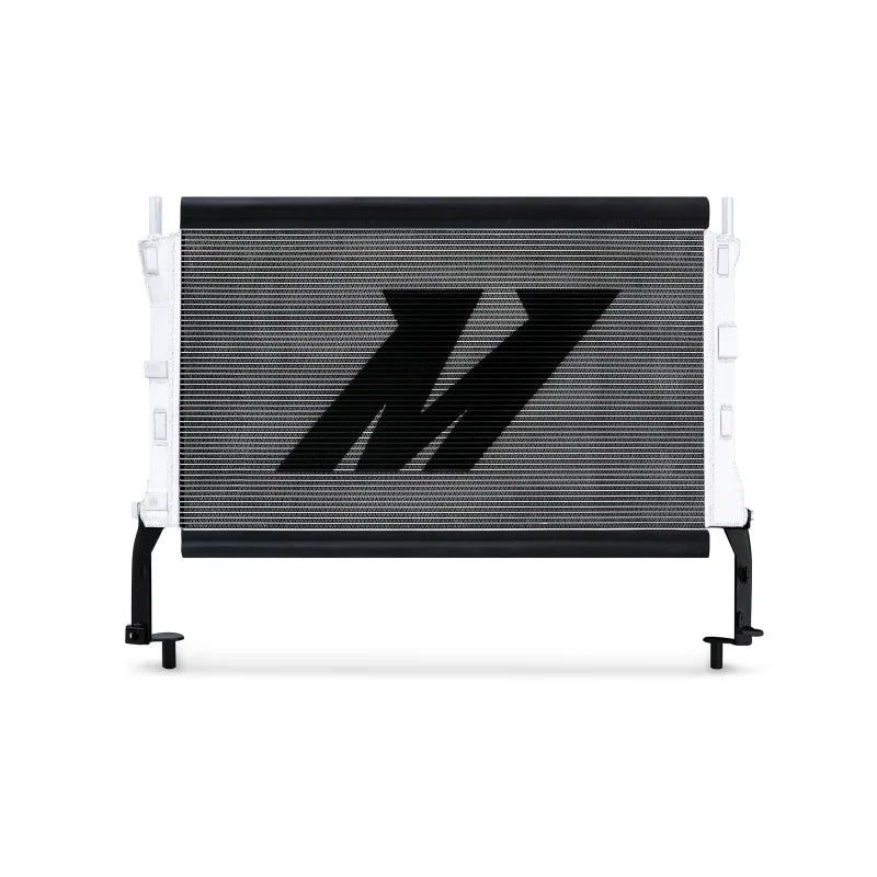 Mishimoto 2015+ Ford Mustang EcoBoost Performance Aluminum Radiator - Installation View