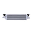 Load image into Gallery viewer, Mishimoto 2015 Ford Mustang EcoBoost Performance Intercooler Kit - Silver Core Wrinkle Black Pipes - Installation View