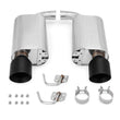Load image into Gallery viewer, Mishimoto 2015+ Ford Mustang GT Street Axleback Exhaust w/ BlackTips - Main Product View