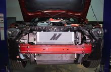 Load image into Gallery viewer, Mishimoto 2015+ Ford Mustang GT Thermostatic Oil Cooler Kit - Silver - Back View