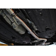Load image into Gallery viewer, Mishimoto 2015 Subaru WRX 3in Stainless Steel Cat-Back Exhaust - Installation View