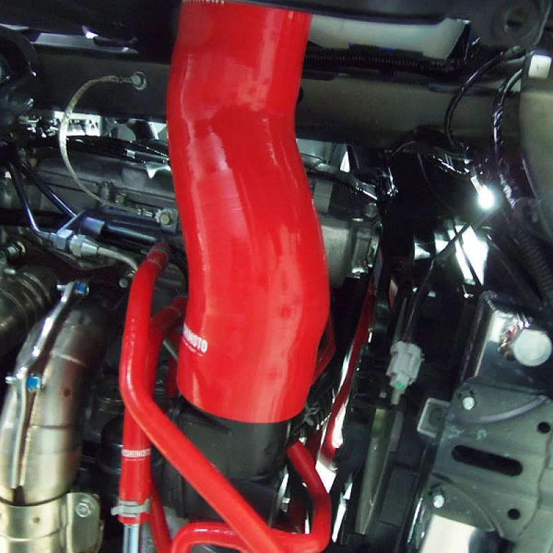 Mishimoto 2015 Subaru WRX Black Silicone Engine Air Box Hose Kit - Installation View