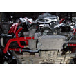 Load image into Gallery viewer, Mishimoto 2015 Subaru WRX Blue Silicone Radiator Coolant Ancillary Hoses Kit - Back View
