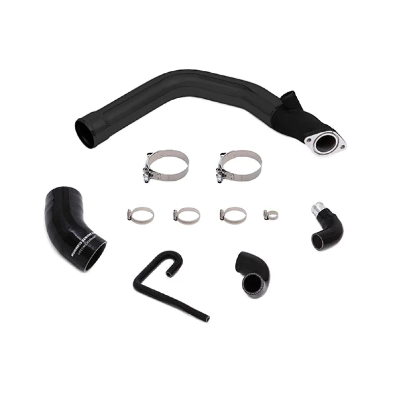 Mishimoto 2015 Subaru WRX Charge Pipe Kit - Wrinkle Black - Main Product View
