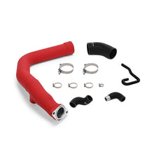 Load image into Gallery viewer, Mishimoto 2015 Subaru WRX Charge Pipe Kit - Wrinkle Red - Side View