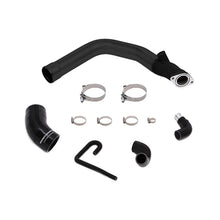 Load image into Gallery viewer, Mishimoto 2015 Subaru WRX Top-Mount Intercooler Kit - Powder Coated Black &amp; Black Pipes - Back View