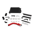 Load image into Gallery viewer, Mishimoto 2015 Subaru WRX Top-Mount Intercooler Kit - Powder Coated Black &amp; Wrinkle Red Pipes - Main Product View