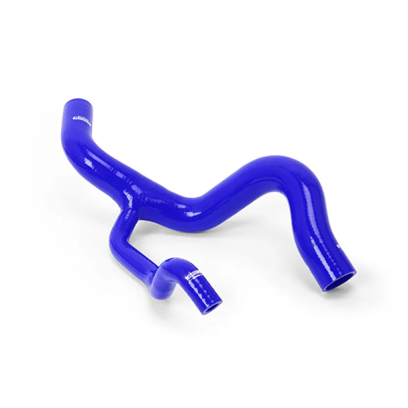 Mishimoto 2016+ Chevrolet Camaro 2.0T w/HD Cooling Package Silicone Radiator Hose Kit - Blue - Back View