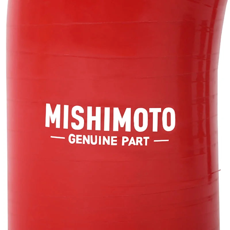 Mishimoto 2016+ Chevrolet Camaro 2.0T w/HD Cooling Package Silicone Radiator Hose Kit - Red - Side View