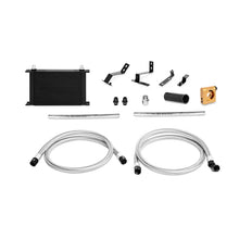 Load image into Gallery viewer, Mishimoto 2016+ Chevrolet Camaro 2.0t Thermostatic Oil Cooler Kit Black - Main Product View