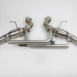 Load image into Gallery viewer, Mishimoto 2016+ Chevrolet Camaro SS Dual-Tip Pro Axle Back Exhaust w/ Polished Tips