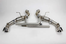 Load image into Gallery viewer, Mishimoto 2016+ Chevrolet Camaro SS Dual-Tip Pro Axle Back Exhaust w/ Polished Tips