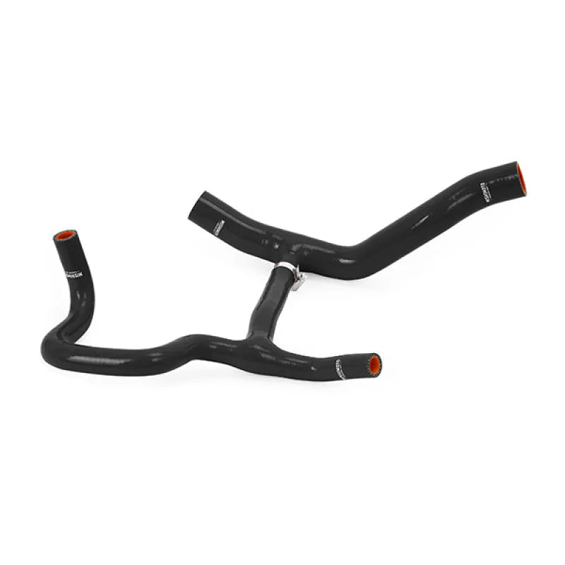 Mishimoto 2016+ Chevrolet Camaro V6 Silicone Radiator Hose Kit (w/ HD Cooling Package) - Black - Back View
