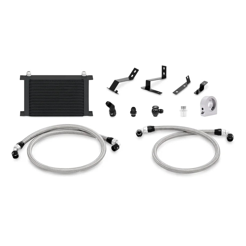 Mishimoto 2016+ Chevy Camaro Oil Cooler Kit - Black - Main Product View